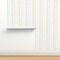 Rainbow Stripes Pastel Modern Abstract Colorful Lines Soft Watercolor Custom Removable Wallpaper by Spoonflower Peel & Stick Wallpaper 2FT Wide